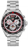 Tag Heuer Formula 1 Indy 500 Special Edition Black Dial Silver Steel Strap Watch for Men - CAZ101V.BA0842 Authentic Buy Shop Now