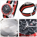 Tag Heuer Formula 1 McLaren Limited Edition Chronograph Black Dial Two Tone NATO Strap Watch for Men - CAZ1112.FC8188 Authentic Buy Shop Now