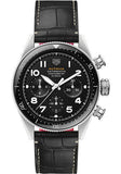Tag Heuer Autavia Chronometer Flyback Automatic Chronograph Black Dial Black Leather Strap Watch for Men - CBE511A.FC8279 Authentic Buy Shop Now