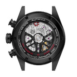 Tag Heuer Autavia Chronometer Flyback Chronograph Black Dial Black Leather Strap Watch for Men - CBE511C.FC8280 Authentic Buy Shop Now