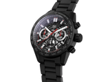 Tag Heuer Carrera Automatic Chronograph Black Dial Black Steel Strap Watch for Men - CBG2090.BH0661 Authentic Buy Shop Now