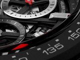 Tag Heuer Carrera Automatic Chronograph Black Dial Black Rubber Strap Watch for Men - CBG2A90.FT6173 Authentic Buy Shop Now