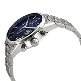 Tag Heuer Carrera Chronograph 41mm Blue Dial Silver Steel Strap Watch for Men - CBK2112.BA0715 Authentic Buy Shop Now
