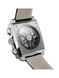 Tag Heuer Monaco Automatic Chronograph Blue Dial Blue Leather Strap Watch for Men - CBL2111.FC6453 Authentic Buy Shop Now