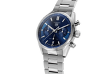 Tag Heuer Carrera Chronograph Blue Dial Silver Steel Strap Watch for Men - CBN2011.BA0642 Authentic Buy Shop Now