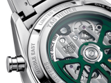 Tag Heuer Carrera Automatic Chronograph Limited Edition Green Dial Silver Steel Strap Watch for Men - CBN2014.EB0240 Authentic Buy Shop Now