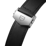 Tag Heuer Carrera Chronograph Black Dial Black Leather Strap Watch for Men - CBN201C.FC6542 Authentic Buy Shop Now