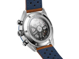 Tag Heuer Carrera Automatic Chronograph Blue Dial Brown Leather Strap Watch for Men - CBN2A1A.FC6537 Authentic Buy Shop Now