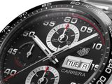 Tag Heuer Carrera Chronograph Black Dial Silver Steel Strap Watch for Men - CBN2A1AA.BA0643 Authentic Buy Shop Now