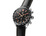 Tag Heuer Carrera Year of The Rabbit Automatic Chronograph Black Dial Black Leather Strap Watch for Men - CBN2A1L.FC6521 Authentic Buy Shop Now