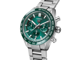 Tag Heuer Carrera Chronograph 44mm Green Dial Silver Steel Strap Watch for Men - CBN2A1N.BA0643 Authentic Buy Shop Now