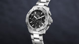 Tag Heuer Aquaracer Professional 200 Date Black Dial Silver Steel Strap Watch for Men - CBP1110.BA0627 Authentic Buy Shop Now
