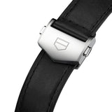 Tag Heuer Carrera Automatic Chronograph Black Dial Black Leather Strap Watch for Men - CBS2210.FC6534 Authentic Buy Shop Now