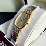 Longines La Grande Classique Tonneau 22 Yellow Gold Watch for Women - L4.205.2.32.7 Authentic Buy Shop Now