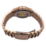 Citizen Tsuyosa Automatic Red Dial Gold Steel Strap Watch For Men - NJ0153-82X Authentic Buy Shop Now