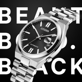 Citizen Tsuyosa Automatic Black Dial Silver Steel Strap Watch For Men - NJ0150-81E Authentic Buy Shop Now