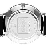 Coach Charles Black Dial Black Leather Strap Watch for Men - 14602149 Authentic Buy Shop Now