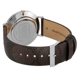 Coach Charles Black Dial Brown Leather Strap Watch for Women - 14602156 Authentic Buy Shop Now