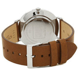 Coach Charles Blue Dial Brown Leather Strap Watch for Men - 14602151 Authentic Buy Shop Now