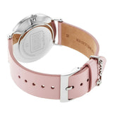 Coach Perry Silver Dial Pink Leather Strap Watch for Women - 14503516 Authentic Buy Shop Now