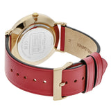 Coach Perry Red Dial Red Leather Strap Watch for Women - 14503852 Authentic Buy Shop Now