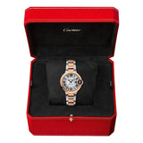 Cartier Ballon Bleu de Cartier Silver Dial Two Tone Steel Strap Watch for Women - W2BB0032 Authentic Buy Shop Now