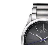 Calvin Klein Bold Grey Dial Silver Steel Strap Watch for Men - K2241107 Authentic Buy Shop Now