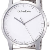 Calvin Klein City Chronograph White Dial Silver Mesh Bracelet Watch for Men - K2G2G126 Authentic Buy Shop Now