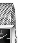 Calvin Klein Mark Black Dial Silver Mesh Bracelet Watch for Women - K3R23121 Authentic Buy Shop Now