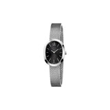 Calvin Klein Incentive Black Dial Silver Mesh Bracelet Watch for Women - K3P23121 Authentic Buy Shop Now
