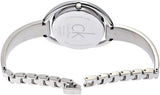 Calvin Klein Impetuous Silver Dial Silver Steel Strap Watch for Women - K4F2N116 Authentic Buy Shop Now
