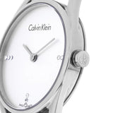 Calvin Klein Dainty Diamonds Silver Dial Sliver Steel Strap Watch for Women - K7L2314T Authentic Buy Shop Now