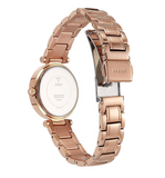 Guess Park Ave White Dial Rose Gold Steel Strap Watch for Women - W0767L3 Authentic Buy Shop Now