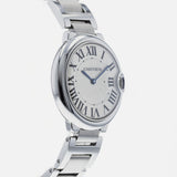 Cartier Ballon Bleu De Cartier Silver Dial Silver Steel Strap Watch for Women - W69011Z4 Authentic Buy Shop Now