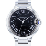 Cartier Ballon Bleu de Cartier Black Dial Silver Steel Strap Watch for Men - W6920042 Authentic Buy Shop Now