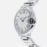 Cartier Ballen Bleu De Cartier Silver Dial Silver Steel Strap Watch for Women - W6920084 Authentic Buy Shop Now