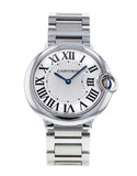 Cartier Ballon Bleu De Cartier Silver Dial Silver Steel Strap Watch for Women - W69011Z4 Authentic Buy Shop Now