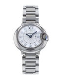 Cartier Ballon Bleu de Cartier Diamonds Silver Dial Silver Steel Strap Watch for Women - WE902073 Authentic Buy Shop Now