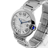 Cartier Ballon Bleu De Cartier Silver Dial Silver Steel Strap Watch for Women - WSBB0048 Authentic Buy Shop Now