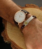 Tissot Everytime Gent Silver Dial Brown Leather Strap Watch for Men - T143.410.36.011.00 Authentic Buy Shop Now