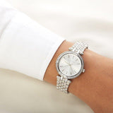 Michael Kors Darci Silver Dial Silver Stainless Steel Strap Watch for Women - MK3364 Authentic Buy Shop Now
