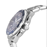 Tag Heuer Aquaracer Calibre 16 43mm Blue Dial Silver Steel Strap Watch for Men - CAY211B.BA0927 Authentic Buy Shop Now