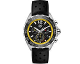 Tag Heuer Formula 1 Chronograph Black Dial Black Rubber Strap Watch for Men - CAZ101AC.FT8024 Authentic Buy Shop Now
