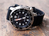Citizen Eco Drive Pro Master Diver Black Dial Black Steel Strap Watch For Men - BN0150-28E Authentic Buy Shop Now