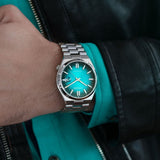 Citizen Tsuyosa Automatic Blue Dial Silver Steel Strap Watch For Men - NJ0151-88X Authentic Buy Shop Now