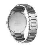 D1 Milano Ultra Thin Moss Green Dial Silver Steel Strap Watch for Men - D1-UTBJ06 Authentic Buy Shop Now