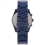Fossil Perfect Boyfriend Multifunction Blue Dial Blue Steel Strap Watch for Women - ES4093 Authentic Buy Shop Now