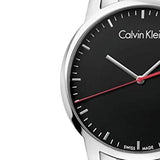 Calvin Klein City Black Dial Silver Steel Strap Watch for Men - K2G2G141 Authentic Buy Shop Now
