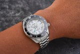 Seiko Prospex Sea Arctic Ocean GMT Limited Edition Silver Dial Silver Steel Strap Watch For Men - SPB439J1 Authentic Buy Shop Now