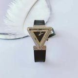 Guess Fame Quartz Black Dial Black Leather Strap Watch For Women - GW0504L5 Authentic Buy Shop Now